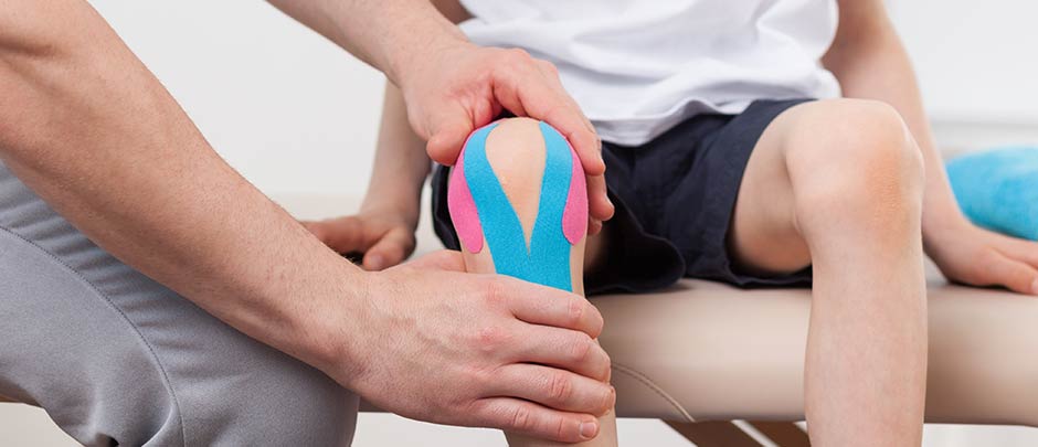 kid physical therapy tape